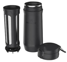 Yerbera Stanley Classic Stay Fresh 500 NEGRO Despolvillador De Yerba Mate Tamiza picture
