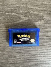 Nintendo Pokémon Sapphire GBA  Cartridge Tested and Working Clean and Nice picture