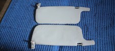 1987-1996 MITSUBISHI MIGHTY MAX / DODGE RAM 50 SUNVISORS L/R GRAY USED OEM picture