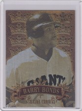 Barry Bonds  Insert ▪ 1997 Fleer Ultra   Season Crowns #3    Giants   a2 picture