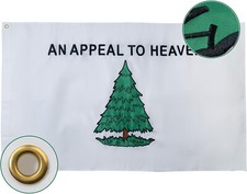 3x5 Embroidered An Appeal To Heaven (New Version) 210D Flag 3'x5' picture