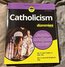 Catholicism For Dummies 4th Edition paperback Trigilio Jr. Brighenti English picture