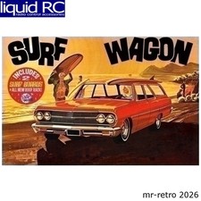 AMT 1131 1/25 1965 Chevy Chevelle Surf Wagon Model Kit picture