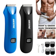 Ball Trimmer for Men Manscape Pubic Hair Waterproof Electric Groin Body Shaver picture