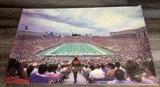 Vintage OLD Soldier Field Poster Chicago Bears NFL Football Budweiser RC Cola picture