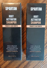 Lot 2  Spartan Warrior Root Activator Shampoo Promotes Hair Growth Shampoo 200ml picture