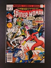 SPIDER-WOMAN #2 (Marvel 1978) 1st MORGAN LE FAY VF/NM picture
