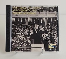 Bruno Walter In Concert: With Huberman's Last Recorded Performance CD, 2003 picture