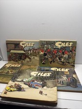 Giles Cartoons Books Collectible Paperback Lot Of 8 Books picture