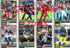 650+ Football Cards Assorted Box Collection NFL Player Trading Cards Bulk Lot picture