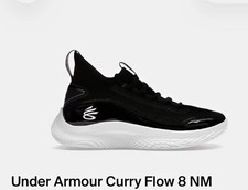 Under Armour Curry Flow 8 NM Steph Curry Low Top Basketball Shoes US 10 Black picture