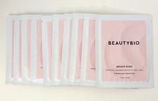 10 pk BEAUTYBIO BRIGHT EYES Depuffing and Brightening Eye Gels 1 pair per pack picture