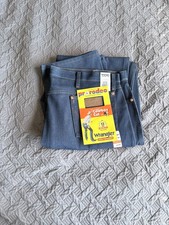 44x38 Wrangler Pro Rodeo 13MWZXS Boot Cut Denim Jeasn NWT picture