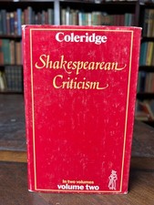 Shakespearian Criticism: VOLUME 2 (ONLY) by Coleridge, Samuel Taylor 5-5 picture