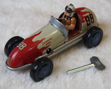 wind up tinplate tin plated toy #98 racing sports car antique classic MS508 picture