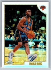 1998-99 Topps Chrome REFRACTOR #35 Charlie Ward New York Knicks picture