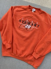 Vintage NASCAR Tony Stewart Embroidered Crewneck #20 Chase Authentics Size XL picture