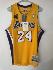 Mitchell &Ness NBA Los Angeles Lakers Kobe Bryant 2009-10 Authentic Jersey -XL picture