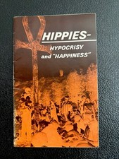 Vintage 1960s Hippies - Love Hypocrisy and Happiness Tract Pamphlet Ephemera picture