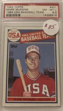 1985 Topps Mark McGuire 1984 USA baseball team 401 NM-Mint+ 8.5 picture