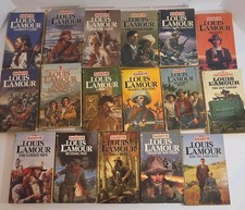 Louis L'Amour The Sacketts Near Full Collection 16.5 Paperback Western Book picture