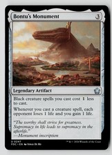 Bontu's Monument 247 Uncommon FDC MTG NM picture