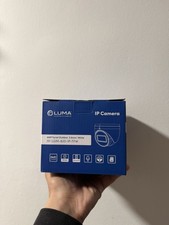 Luma LUM-820-IP-DM 820 Series 8MP Dome IP Outdoor Camera, 2.8-12mm Lens Blk/Wht picture