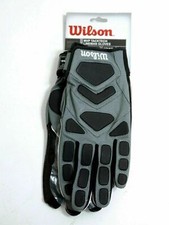 NEW Wilson Football MVP Tacktech Lineman Gloves Adult Large WTF9340GL picture