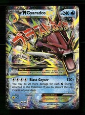 M Gyarados EX 27/122 Holo EX Rare BREAKpoint Pokemon LP picture