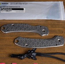 Flytanium x Playge Ti Skinny Para 3 Scales Stonewash Titanium ✅ Trusted Seller picture