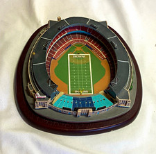 Danbury Mint Cleveland Browns NFL Municipal Stadium Replica Wood Base picture