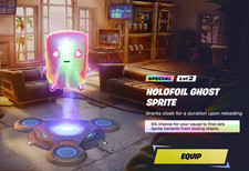 Battle Royale Holofoil Ghost Sprite – Rare Holofoil Sprite Collectible picture