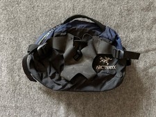 ARCTERYX Q5 Backpack black lumbar waist fanny pack 5 liter Blue/Black picture