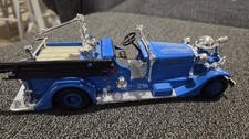 Vtg ERTL 1937 Dubuque IA Ahrens-Fox Pumper Fire Engine, Die Cast Truck picture