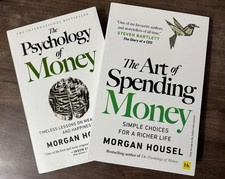 The Art of Spending Money & Psychology of Money by Morgan Housel, Paperback... picture