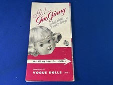 Vintage 1950's VOGUE Ginny Pamphlet picture