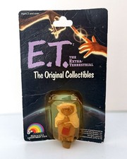 Vintage 1982 LJN E.T. Original Collectibles Blanket Figure MOC #1215 Sealed picture