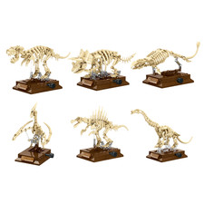 6-in-1 MOC Dinosaur Fossil Building Blocks Set Bricks Gift for Boy picture