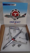 Inflight 200 N800FT Flying Tigers 747 1/200 Polished Plane IF741FTSM-P w/Box picture
