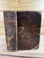 1818 HOLY BIBLE new jersey bible society RARE antique E&J WHITE scarce OLD picture