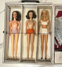 Mattel Barbie 1960s Vintage Dolls Talking Pull String Midge Twist and Turn Lot picture