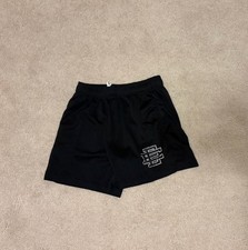 Black EE Shorts and Eric Emanuel EE Basic Short Brown Heart picture