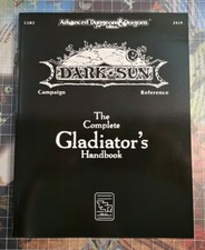 CGR2 The Complete Gladiator's Handbook - Dark Sun - Dungeons & Dragons - D&D picture