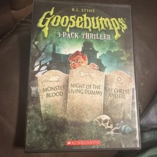 Goosebumps 3 Pack Thriller DVD 3-Disc Set 2014 Fullscreen Scholastic R.L. Stine  picture