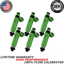 NEW x6 OEM DENSO FUEL INJECTORS FOR 1998-2003 Mitsubishi Montero Sport 3.0L picture