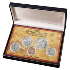 United States Semiquincentennial 250th Anniversary Coin Set - Brilliant Uncircul picture