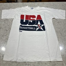 New w/out Tags 1991 Salem Sportswear USA Basketball Olympics Vtg T-Shirt Large picture
