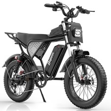 Bopzin 20'' Fat Tire Electric Bike 2000W 48V 25Ah Up to 80Miles E-Bike for Adult picture