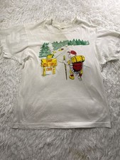 Vintage 1988 Camp Little Turtle Graphic T-Shirt Screen Stars Single Stitch picture