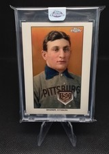 2019 Topps Chrome 150th Medallion Honus Wagner Reprint Refractor RARE MINT🔥 picture